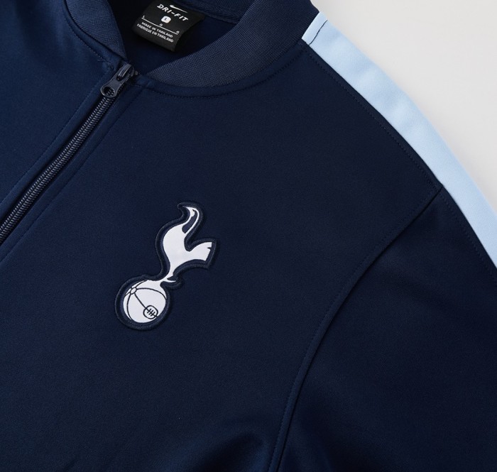 26/27 Tottenham Hotspur Half-baked  trainning aduit suit Deep Blue