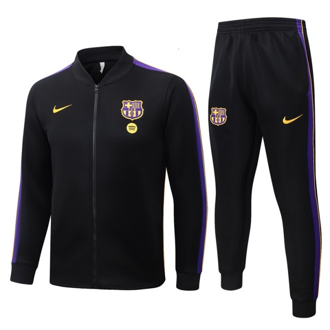 26/27 Barcelona Adult jacket black Purple Long black