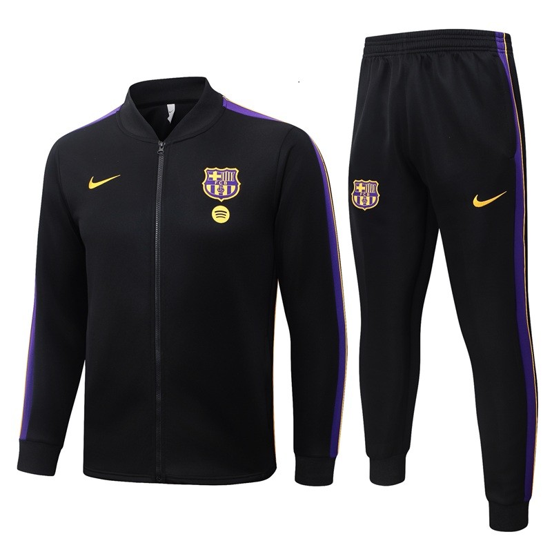 26/27 Barcelona Adult jacket black Purple Long black