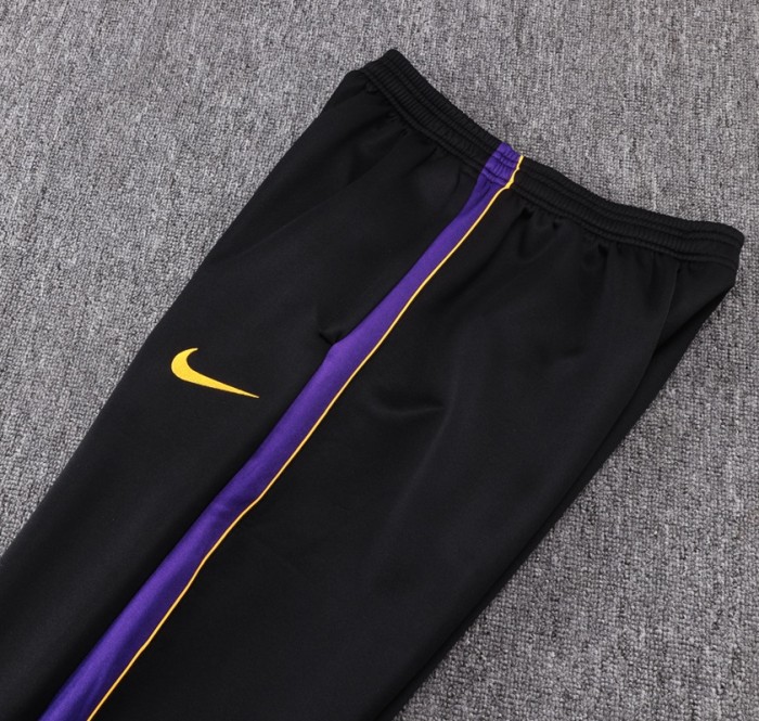 26/27 Barcelona Adult jacket black Purple Long  Purple