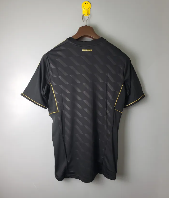 Retro 2012 Real Madrid black short sleeve