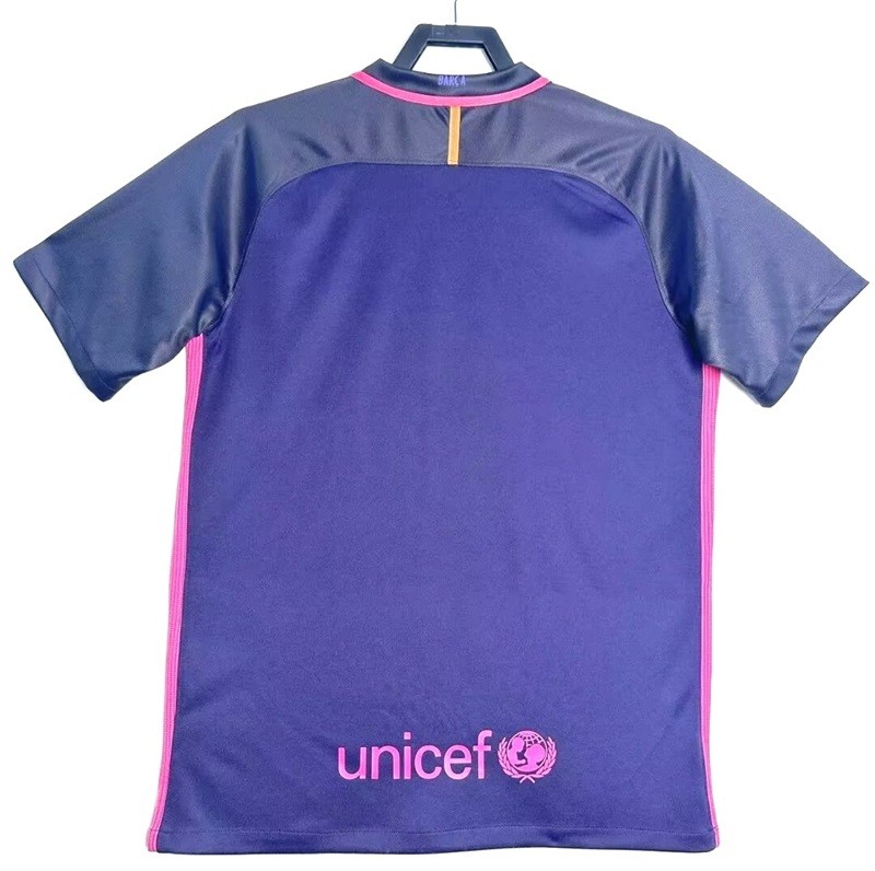 Retro Barcelona 16/17 Away game  football Jersey