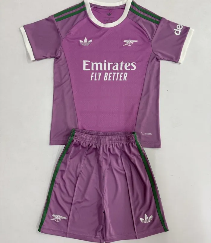 26/27 Arsenal goalkeeper Kids kit Purple