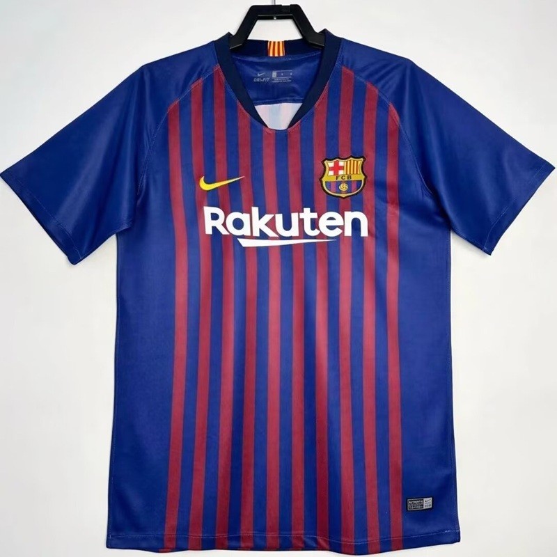 Retro Barcelona 18/19 home  football Jersey