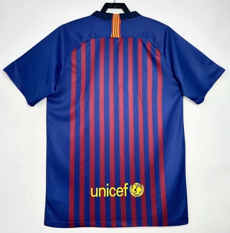 Retro Barcelona 18/19 home  football Jersey