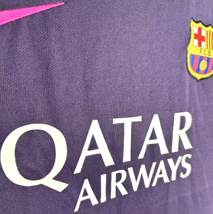 Retro Barcelona 16/17 Away game  football Jersey