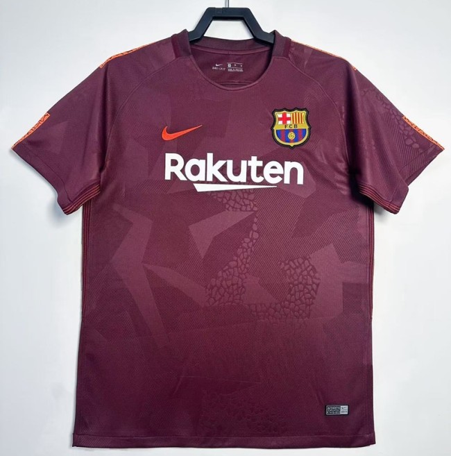 Retro Barcelona 17/18 Second Away Venue football Jersey