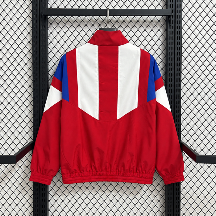 26/27 Bayern Munich Red Casual Training Windbreaker coat