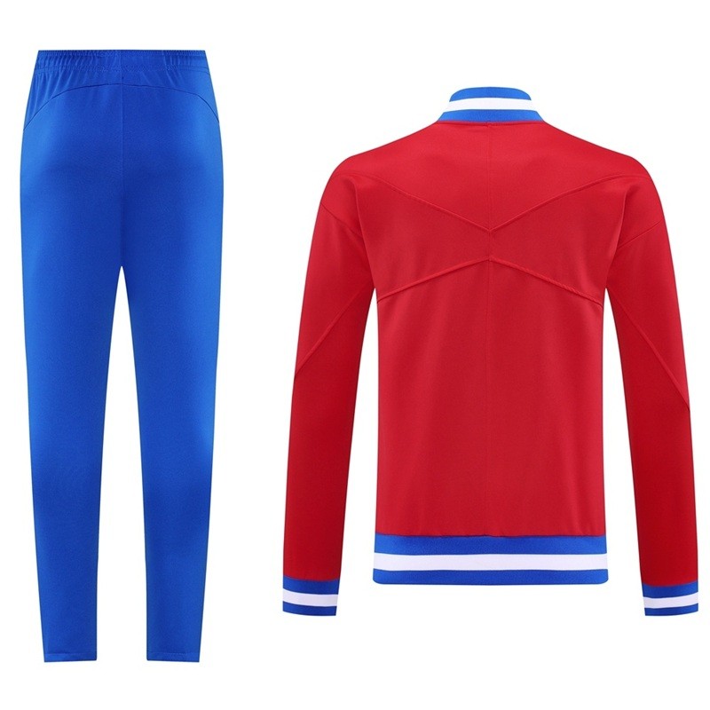 2627Atletico Madrid  Adult jacket Red and Blue