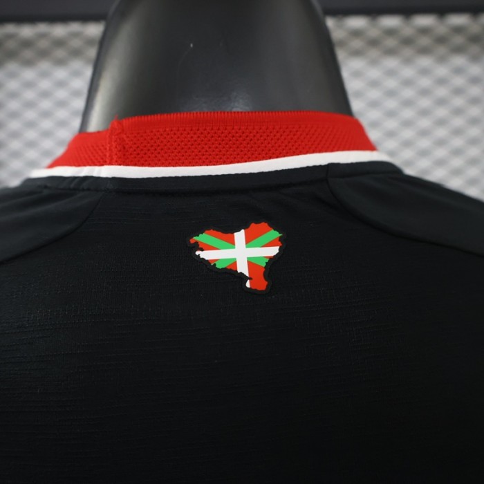 26/27 Athletic Bilbao  Away Player Version black