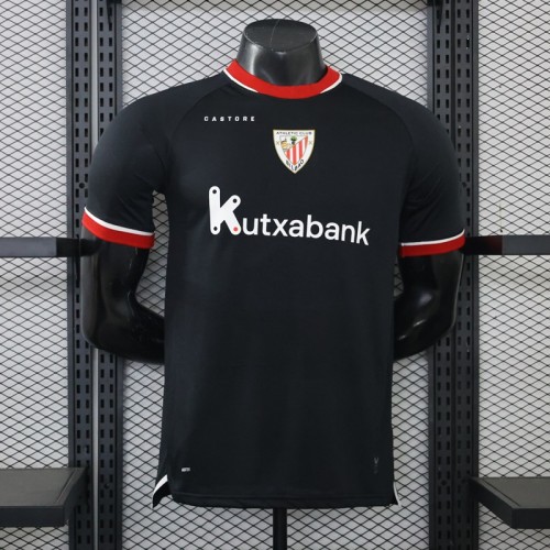 26/27 Athletic Bilbao  Away Player Version black