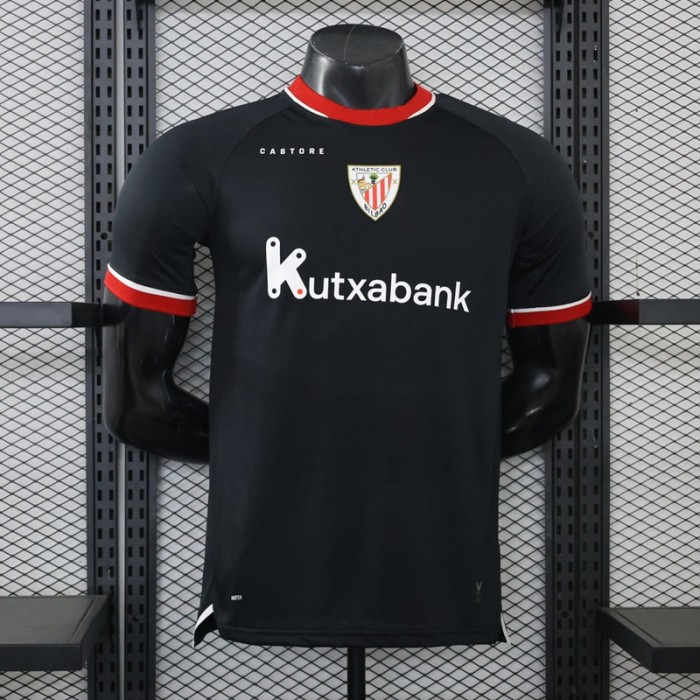 26/27 Athletic Bilbao  Away Player Version black