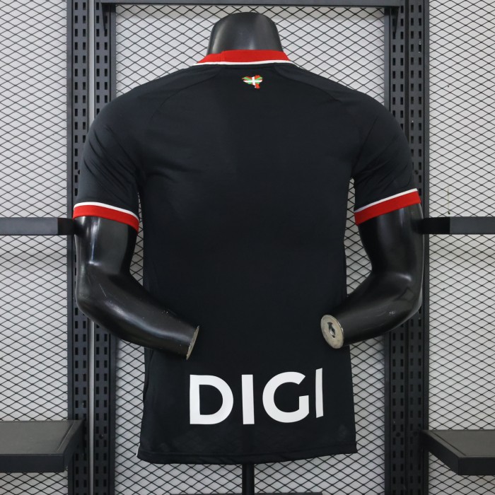 26/27 Athletic Bilbao  Away Player Version black