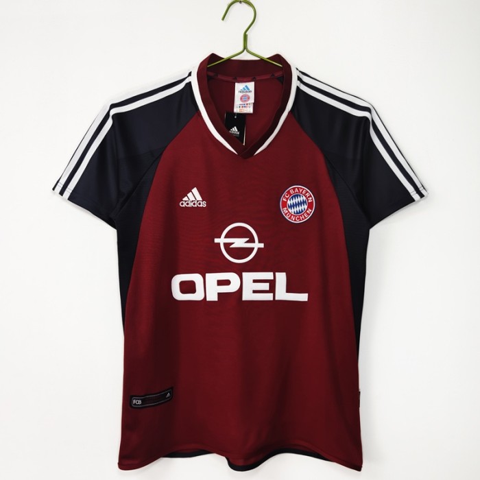 Retro 01/02 Bayern Munich home football jersey