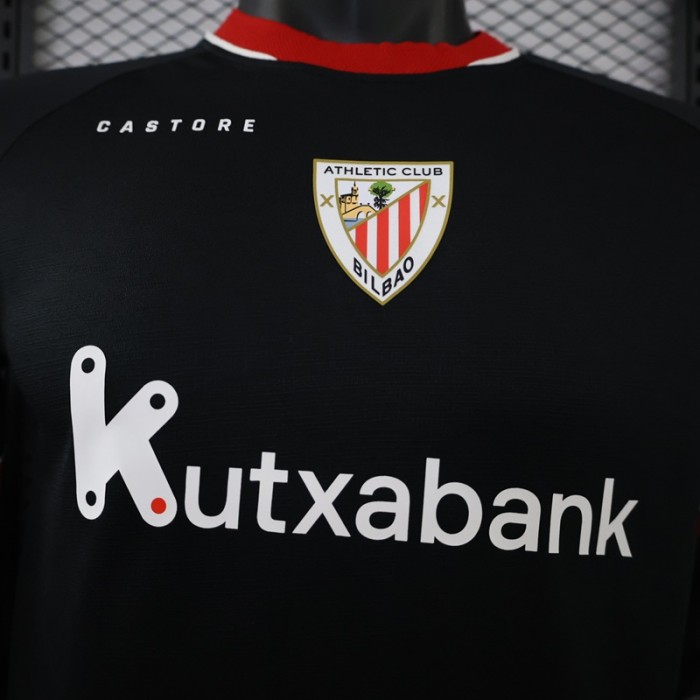 26/27 Athletic Bilbao  Away Player Version black