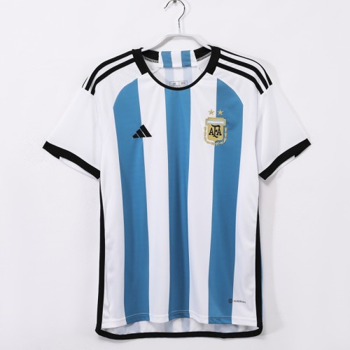 Retro Argentina 2022 home football Jersey