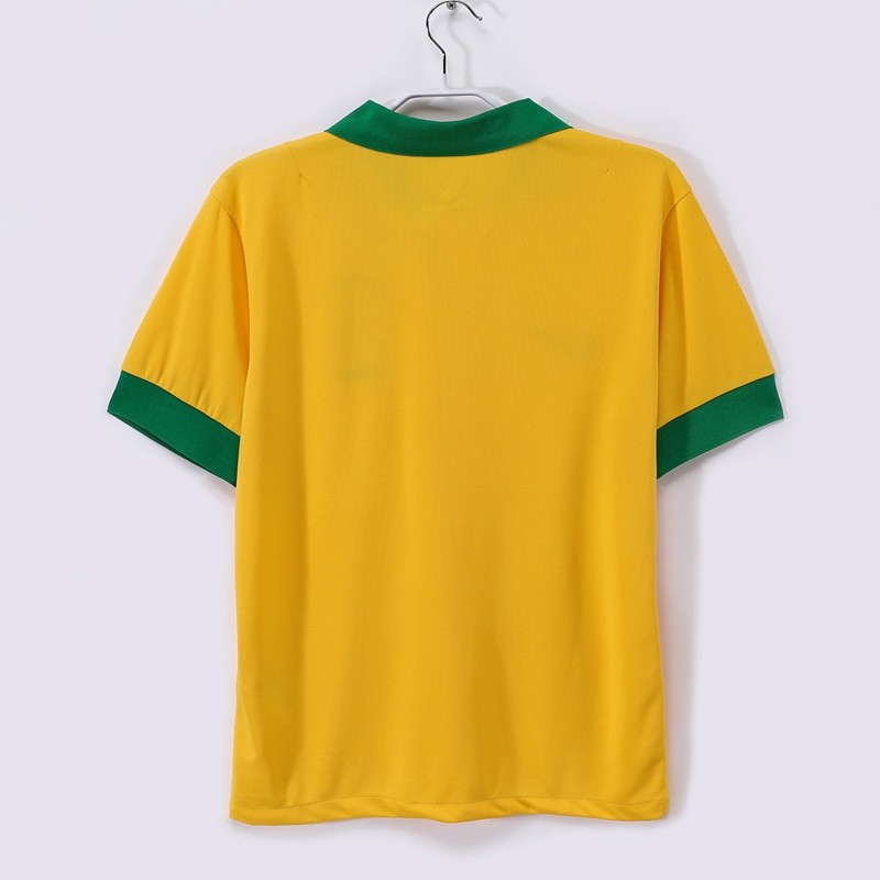 Retro 2013 Brazil home football Jersey