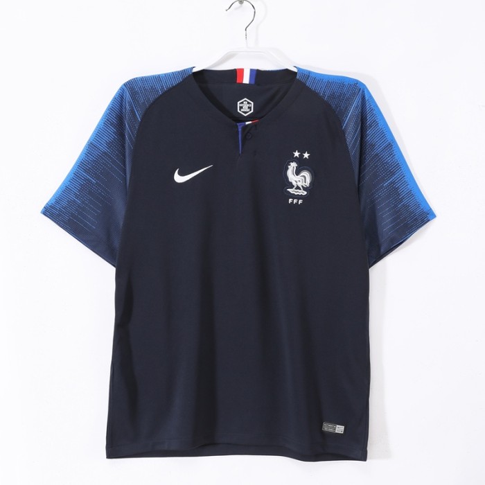 Retro2018 France Champion Home Jersey