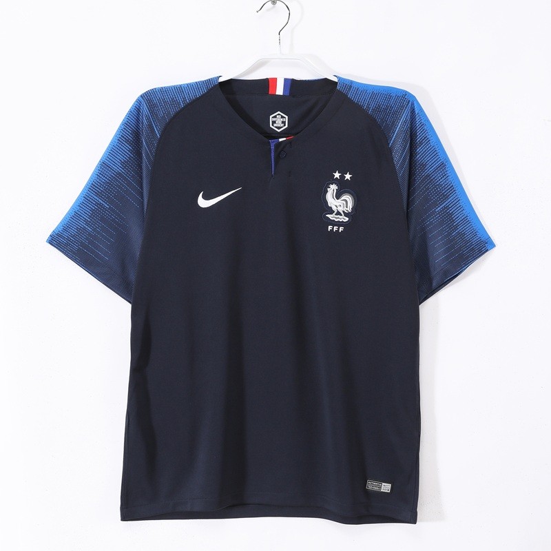 Retro2018 France Champion Home Jersey