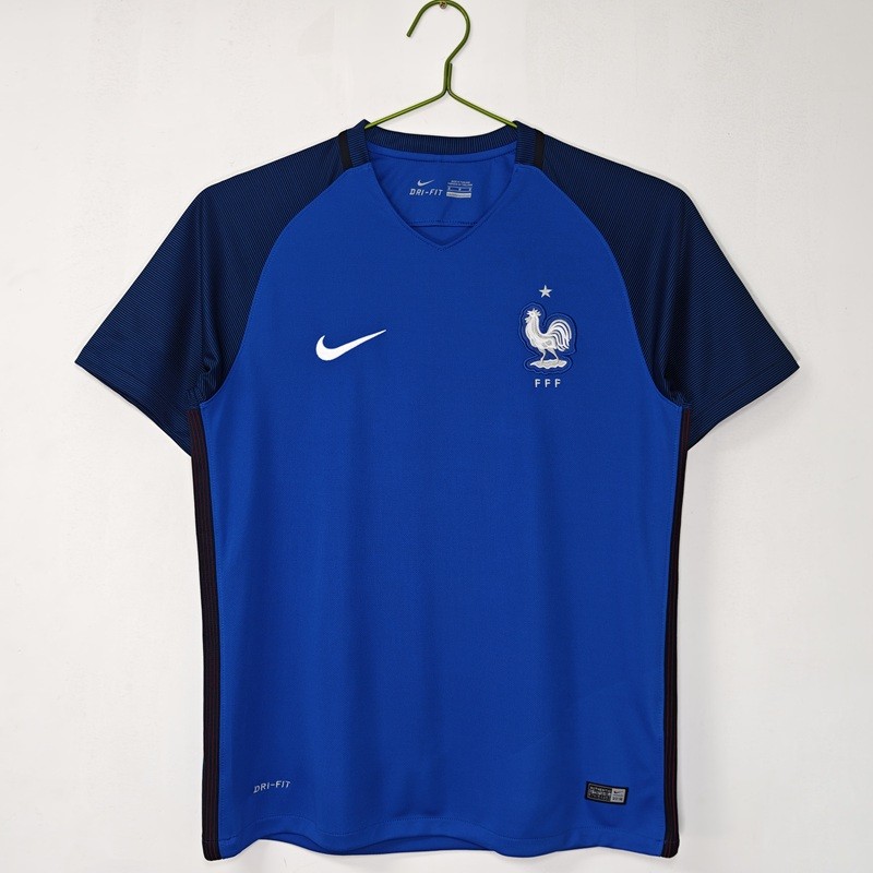 Retro 2016 France home football jersey