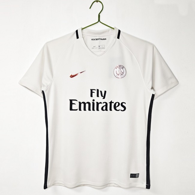 Retro 16/17 Season Paris Third Kit – Black Retro Style football jersey