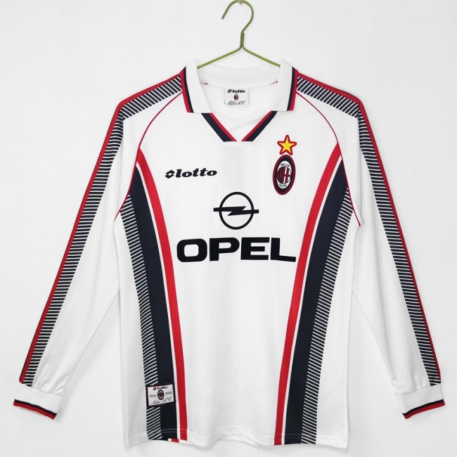 Retro 97/98  AC Milan Aawy  football jersey