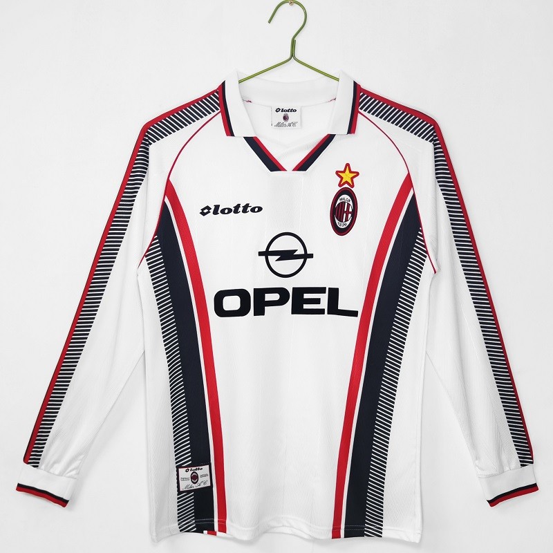 Retro 97/98  AC Milan Aawy  football jersey