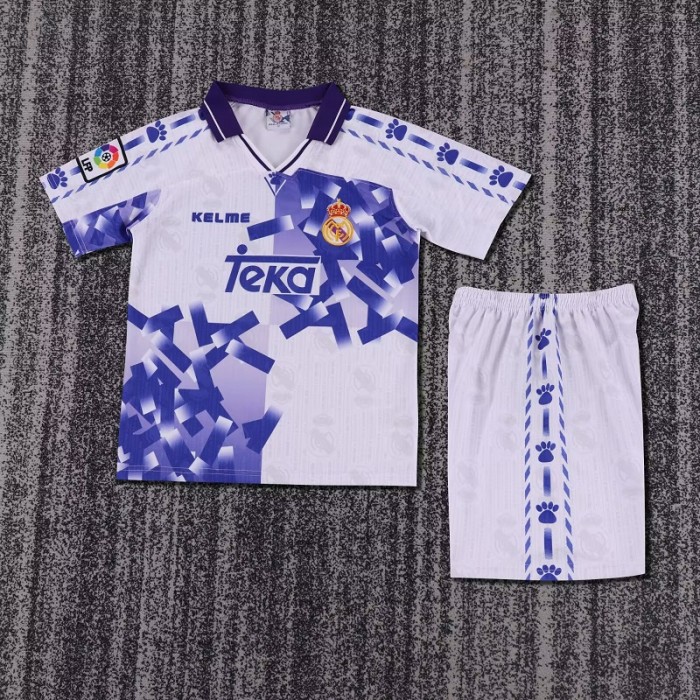 Retro 96/97 Real Madrid third kids kit