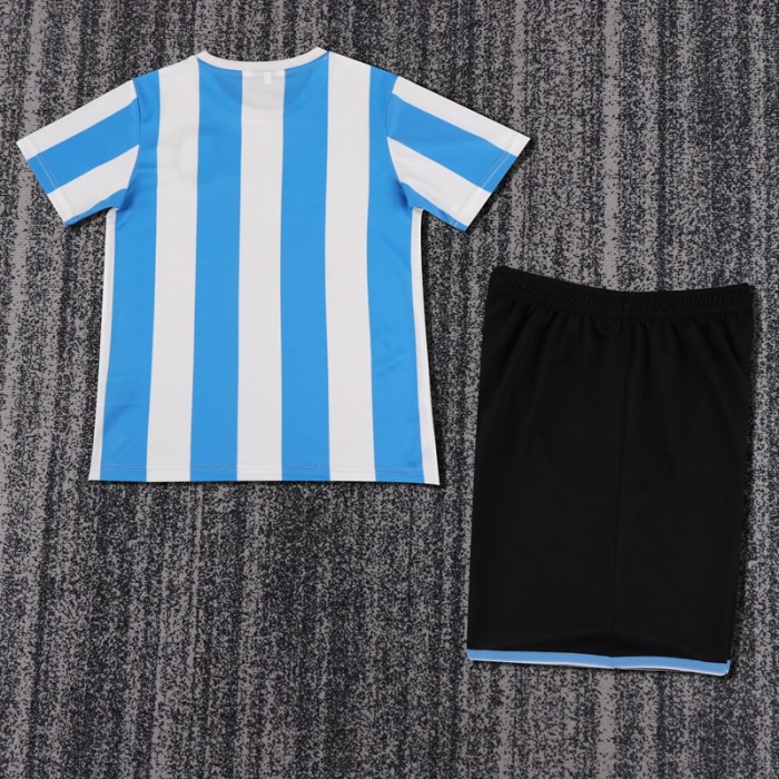 Retro 1986 Argentina home kids kit