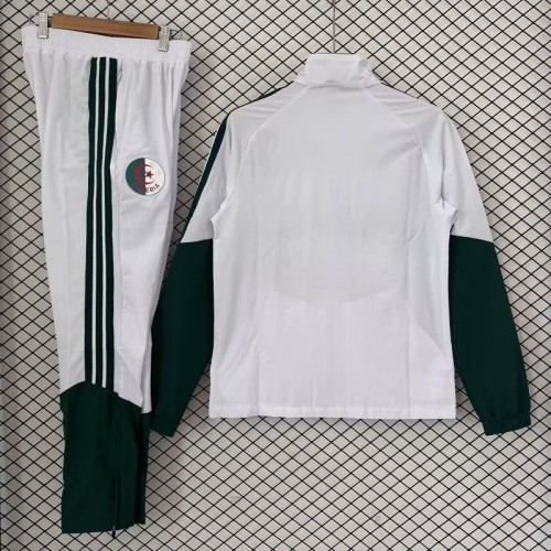 26/27 Algeria Adult training suit white trench coat