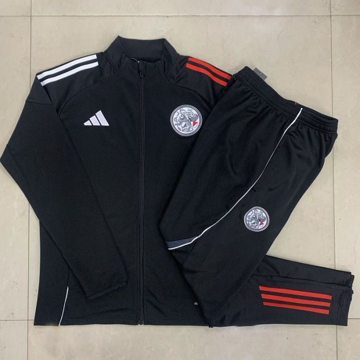 25/26  Ajax  Adult black jacket