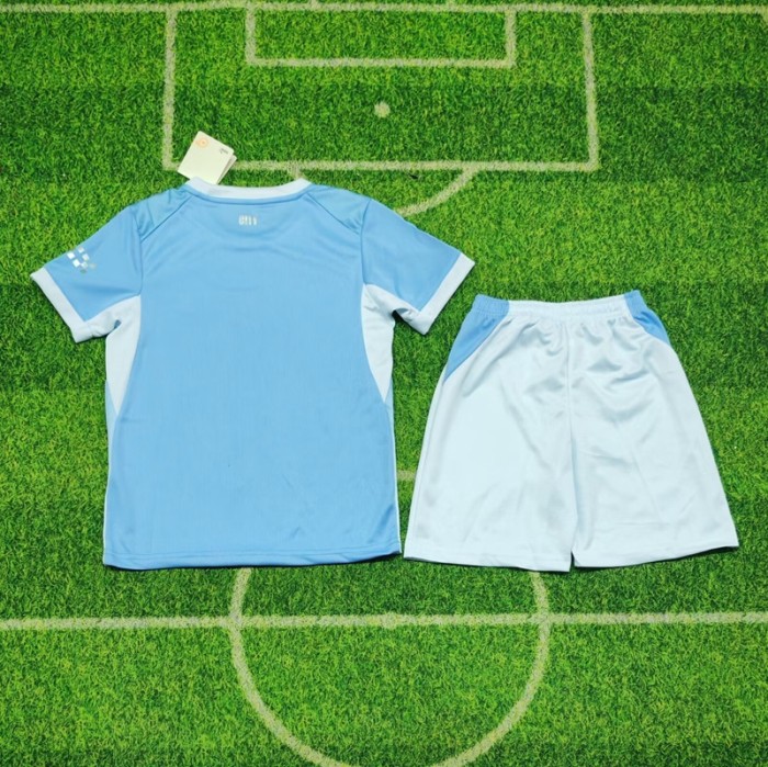 26/27 Manchester City home kids kit