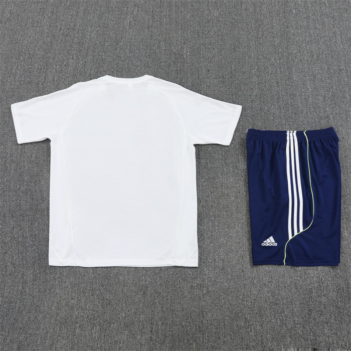 25/26 Real Madrid kids Short sleeve training suit white