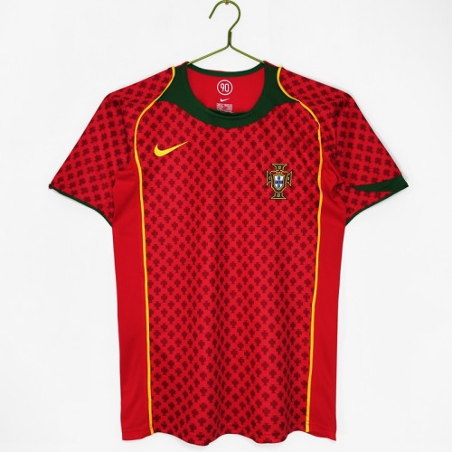Retro Portugal 2004 home football Jersey