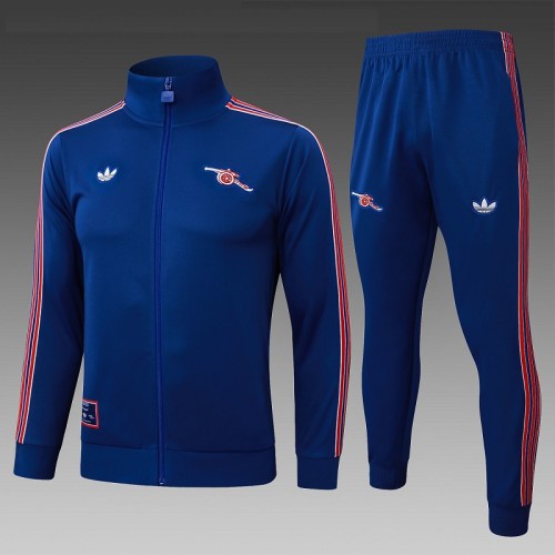 25/26 Arsenal Retro Adult jacket Royal Blue