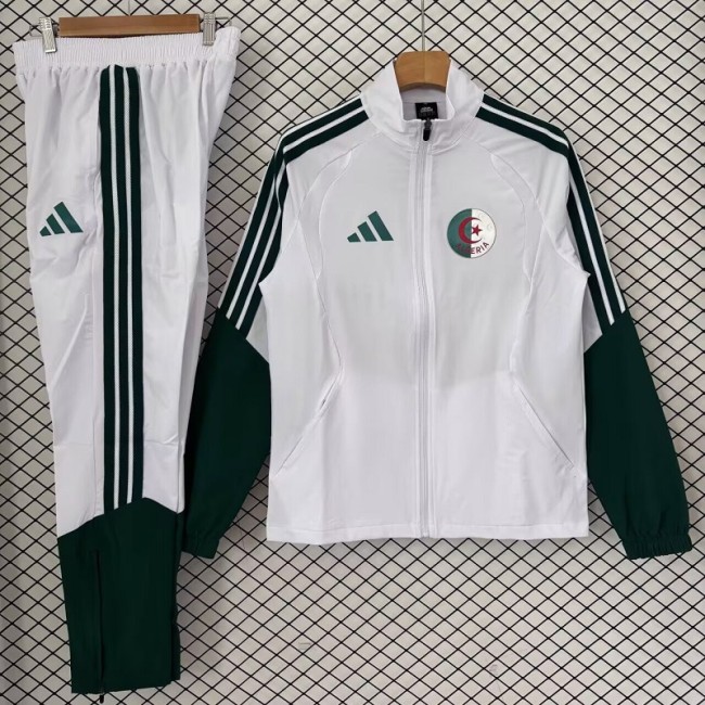 26/27 Algeria Adult training suit white trench coat