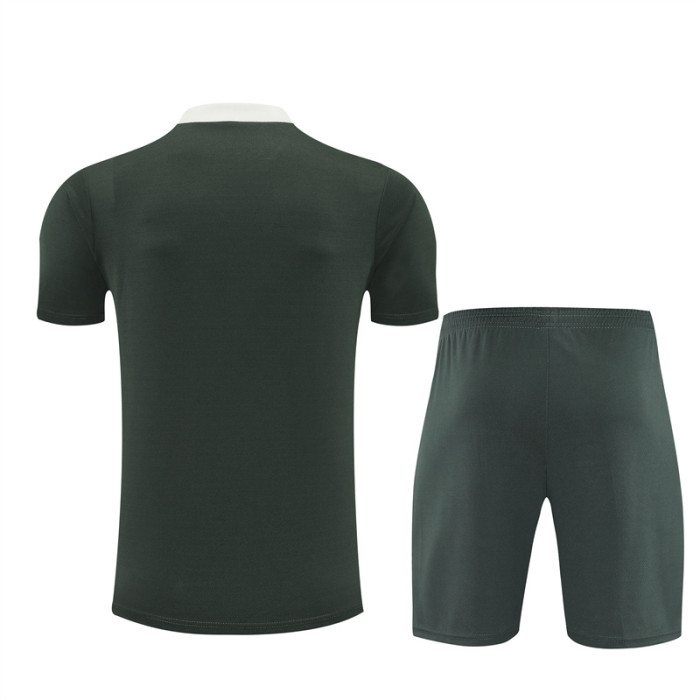 25/26 Chelsea short sleeved Adult training suit Deep Green