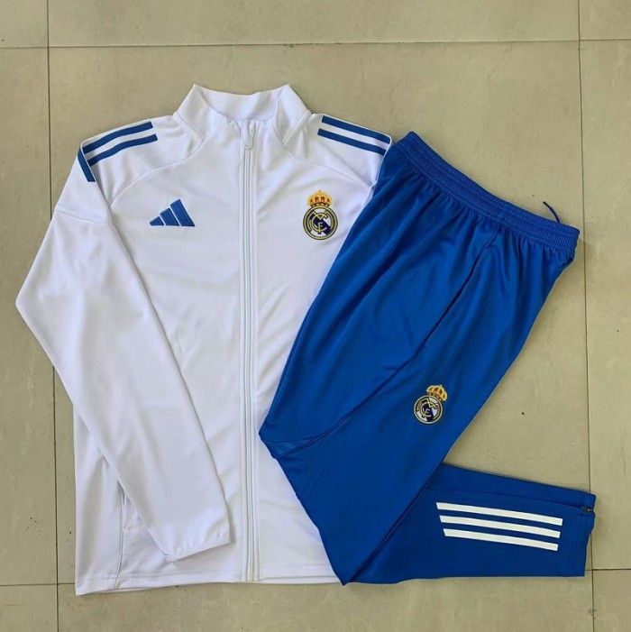 25/26 Real Madrid Adult jacket white
