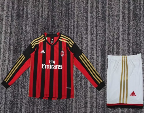 Retro AC Milan 13/14 home kids kit