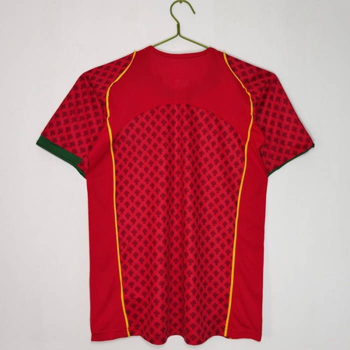 Retro Portugal 2004 home football Jersey