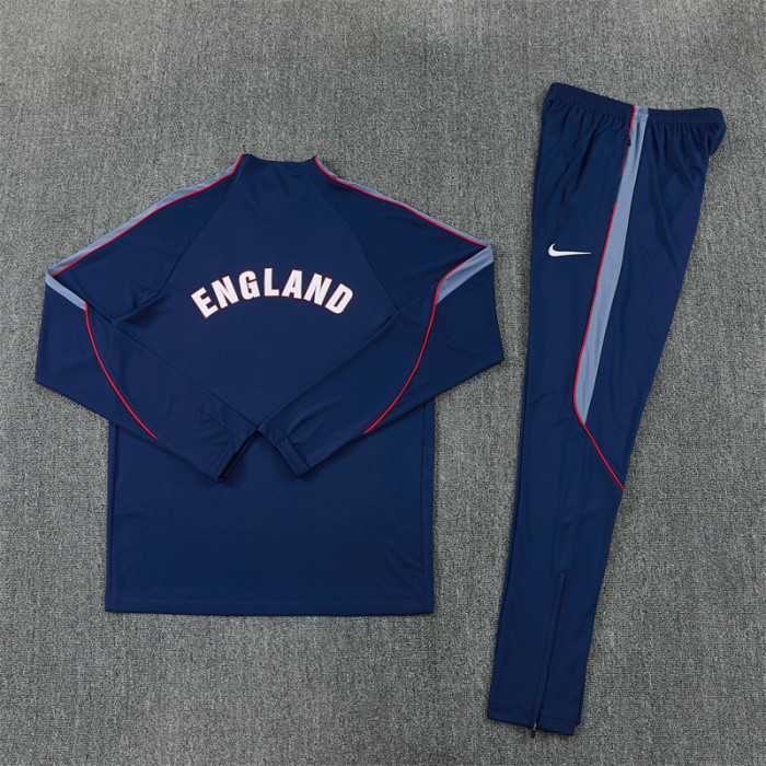 26/27 England kids training suit Royal Blue