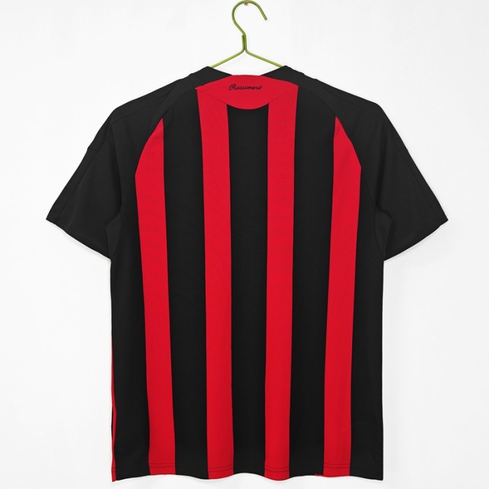 Retro 08/09  AC milan home football jersey