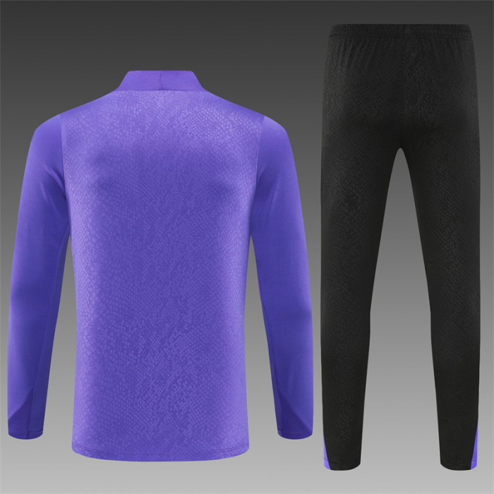 25/26 Barcelona Adult training suit purple black