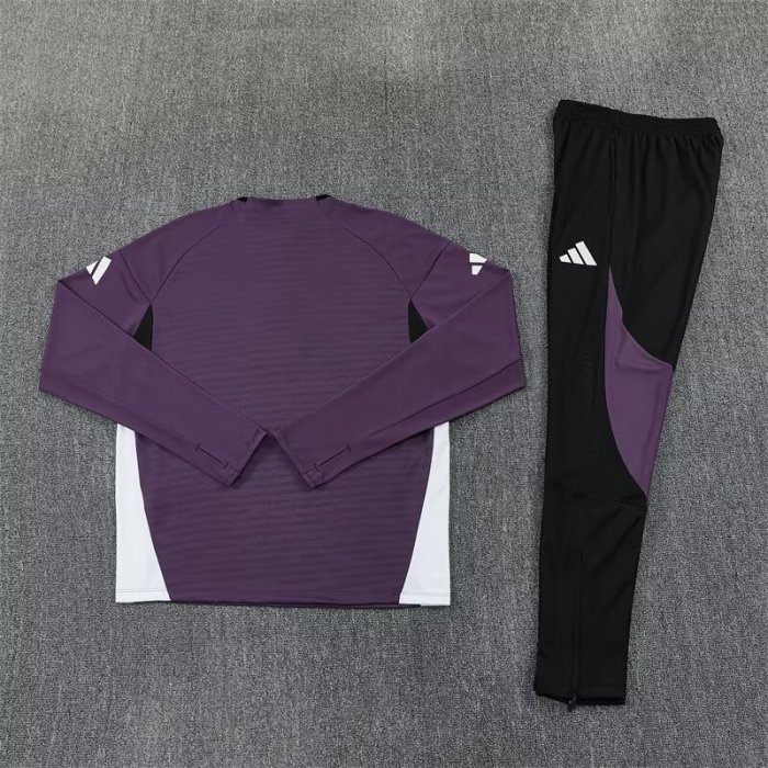 26/27 Manchester United kids training suit purple