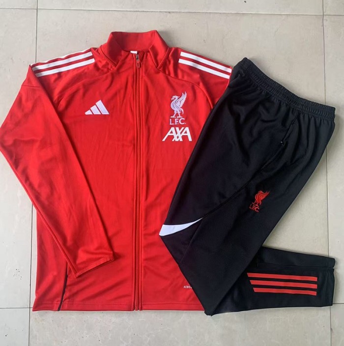 25/26 Liverpool kids jacket red