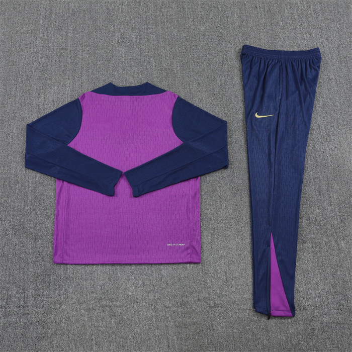 25/26 Barcelona kids training suit Purple
