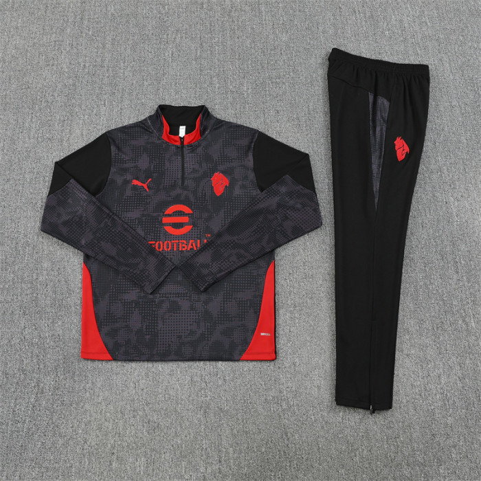 25/26 AC Milan kids training suit black