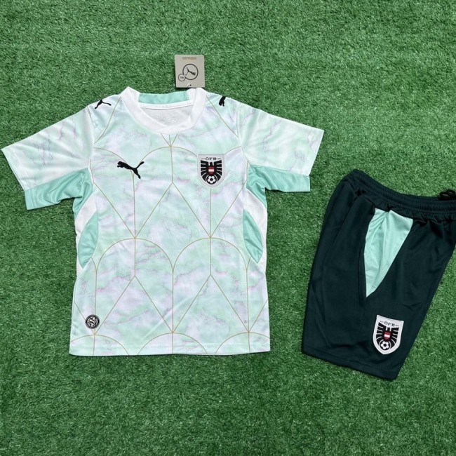 26/27 Austria Away kids kit football Jersey