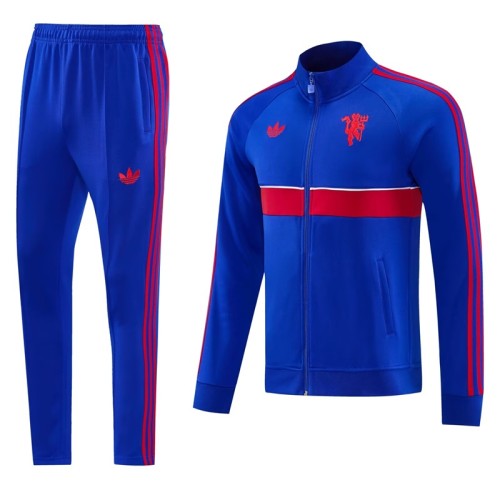 26/27 Manchester United Retro Adult jacket blue