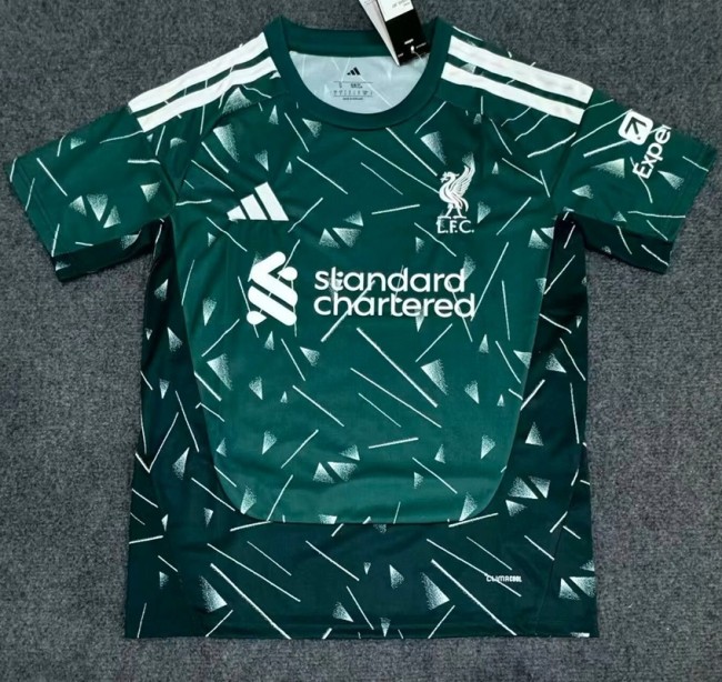26/27 liverpool green goalkeeper football Jersey
